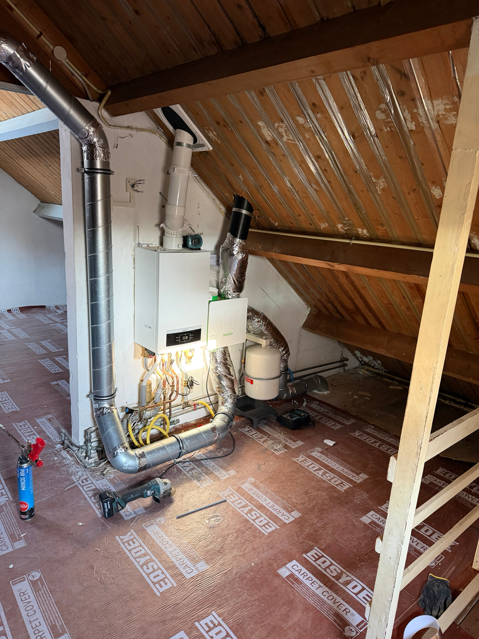 Ventilatiesysteem door Dam Installatietechniek