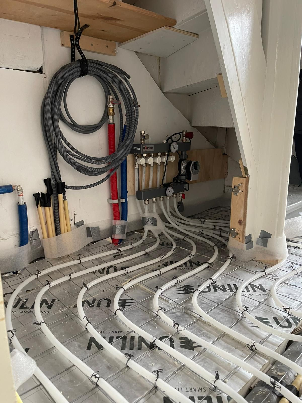 Vloerverwarming door Dam Installatietechniek